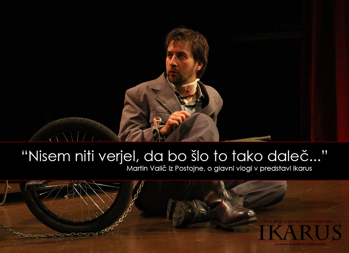 Intervju z Martinom Valičem, Ikarus