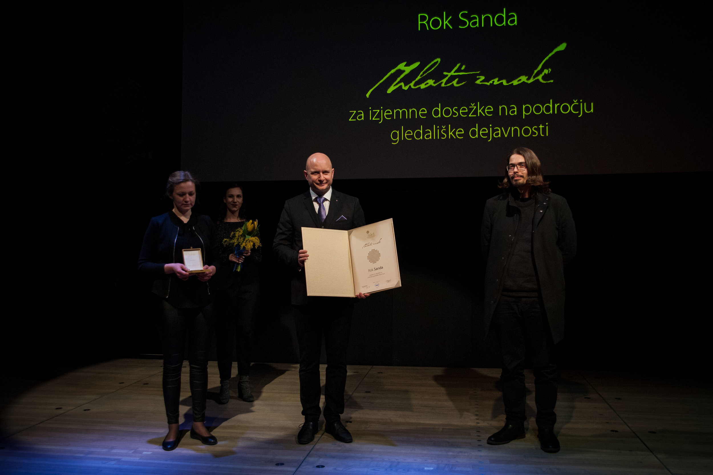 Priznanja in odličja JSKD 2019: Zlati znak Roku Sandi